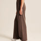 👖🎀 PROMO SPÉCIALE FÊTE DES MÈRES 50% ! Pantalon Large Femme Taille Haute – Coupe Wide-Leg Fluide, Tissu Souple Élastique, Silhouette Élégante & Polyvalente 🎁