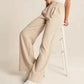 👖🎀 PROMO SPÉCIALE FÊTE DES MÈRES 50% ! Pantalon Large Femme Taille Haute – Coupe Wide-Leg Fluide, Tissu Souple Élastique, Silhouette Élégante & Polyvalente 🎁
