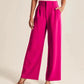 👖🎀 PROMO SPÉCIALE FÊTE DES MÈRES 50% ! Pantalon Large Femme Taille Haute – Coupe Wide-Leg Fluide, Tissu Souple Élastique, Silhouette Élégante & Polyvalente 🎁