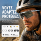 🔥🎁 -50% ! 🕶️ Lunettes de Protection Élégantes Jour et Nuit – Verres Photochromiques & Polarisés UV400 – Style Aviateur Vintage Y2K pour Conduite et Sport 🏍️
