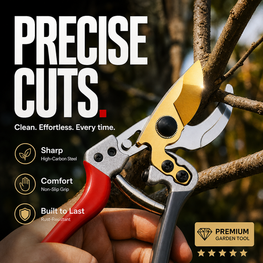 ✂️ PROMO FLASH : 50% DE RÉDUCTION ! Sécateur Polyvalent SK5 – Lame Tranchante & Poignée Caoutchoutée for une Taille de Jardin Précise et Confortable ✨