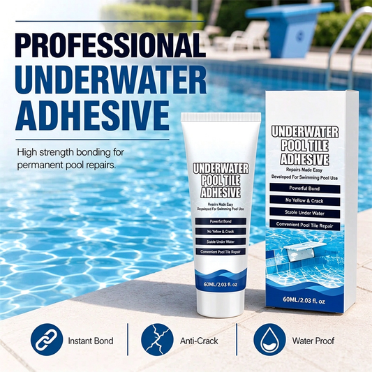 💧 PROMO FLASH : 50% DE RÉDUCTION ! Adhésif Sous-Marin Haute Résistance pour Carreaux de Piscine, Prise Rapide et Anti-Fissures for Réparer vos Carreaux sans Vider la Piscine ✨