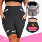 🔥🏃‍♀️ PROMO EXCEPTIONNELLE 60% ! Short de Sport Femme Haute Taille Galbant – 2 Poches Latérales Sécurisées, Tissu Respirant 4-Way Stretch, pour Yoga, Course, Fitness 🩳