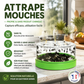 ♻️ 50% DE RÉDUCTION ! 🏠 Piège à Mouches Réutilisable – Plastique – Sans Fil & Entonnoir Anti-Évasion for Cuisine & Extérieur