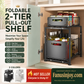 📦 PROMO FLASH : 50% DE RÉDUCTION ! Organisateur de Placard à Double Étagère Coulissante – 5 Réglages en Hauteur, Acier au Carbone & Sans Montage for un Rangement Optimal dans Toute la Maison ✨🏠