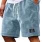 🩳💪 PROMO FLASH 50% ! Short Homme Tissu Gaufré Cordon – Respirant, Léger, Ceinture Élastique, 10 Couleurs, Tailles S-3XL, Idéal Sport & Loisirs ☀️