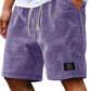 🩳💪 PROMO FLASH 50% ! Short Homme Tissu Gaufré Cordon – Respirant, Léger, Ceinture Élastique, 10 Couleurs, Tailles S-3XL, Idéal Sport & Loisirs ☀️