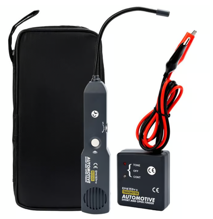 🚗🔍 PROMO FLASH 50% ! Localisateur de Circuits pour Véhicules – Diagnostic Rapide, Sonde Flexible 18cm, LED & Bip, 6-42V, Idéal Auto & Moto 🔧