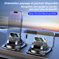 🚗 50% DE RÉDUCTION EN CE MOMENT ! ✨ Support de Téléphone pour Voiture – Orientable 360°, Verrouillage en 0,1 s & Antidérapant – N’Abîme Pas le Tableau de Bord – Idéal pour la Navigation 🛣️