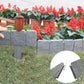 ⏰🌿 PROMO FLASH 50% ! Clôture de Jardin en Pierre Reconstituée – Résistante aux Intempéries, Installation Facile Sans Outils, Aspect Naturel & Évolutif 🧱