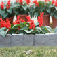 ⏰🌿 PROMO FLASH 50% ! Clôture de Jardin en Pierre Reconstituée – Résistante aux Intempéries, Installation Facile Sans Outils, Aspect Naturel & Évolutif 🧱