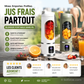 ✨ 50% DE RÉDUCTION ! 🍹 Presse-Agrumes Portable Sans Fil – Plastique Sans BPA & Inox – 450 ml & Écran Numérique for Smoothies