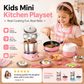 🎁 MEILLEUR CADEAU POUR ENFANT 50 % DE RÉDUCTION ! 🍳 Kit de Cuisine Miniature Réelle pour Enfants – 22 Pièces, Fonctionnel & Sécurisé ✨