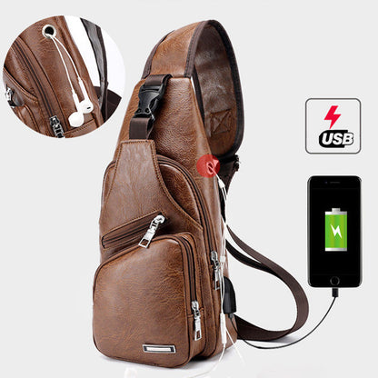 🎁 50% DE RÉDUCTION ! 👝 Sacoche Multifonctionnelle en Cuir pour Homme – Cuir Premium, Multiples Compartiments & Bretelles Réglables – Élégante, Durable et Polyvalente pour Toutes les Occasions 👜✨