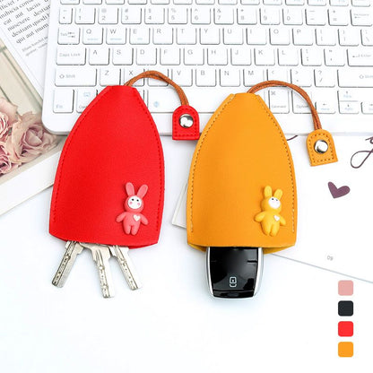 📢 PROMO FLASH : 50% DE RÉDUCTION ! Porte-Clés Mignon en Forme de Lapin – Cuir PVC Doux, Conception à Cordon & Taille Compacte for des Clés Organisées et Protégées, un Cadeau Idéal au Quotidien 🐰✨