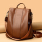 🔥🎒 PROMO FLASH 50% ! Sac à Dos Vintage Grande Capacité pour Femme – Design Élégant, Texture Gaufrée, Bretelles Amovibles, 6 Couleurs, Parfait pour Voyage & Quotidien ✨