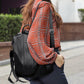 🔥🎒 PROMO FLASH 50% ! Sac à Dos Vintage Grande Capacité pour Femme – Design Élégant, Texture Gaufrée, Bretelles Amovibles, 6 Couleurs, Parfait pour Voyage & Quotidien ✨