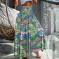 👗💐 PROMO FLASH 50% ! Jupe Florale Longue Femme Taille Haute – Tissu Léger & Respirant, Taille Élastique, Style Bohème Chic & Polyvalent pour l'Été 🌸