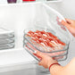 🥗 PROMO FLASH : 50% DE RÉDUCTION ! Boîtes Alimentaires 3 Étages – PET Transparent, Hermétiques & Empilables for Réfrigérateur Organisé 🧊✨