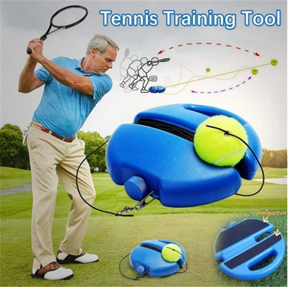 🔥🎾 PROMO FLASH 50% ! Entraîneur de Tennis Personnel avec Base lestable & Balle – Corde 4m, Portable, Parfait pour Débutants & Confirmés, Entraînement Autonome Partout ✨