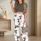 👕👖 PROMO FLASH 50% ! Ensemble 2 Pièces Femme – T-shirt Ajusté Manches Courtes + Pantalon Ample, 6 Couleurs, Tailles M-3XL, Tissu Doux & Respirant, Idéal Quotidien 🌸