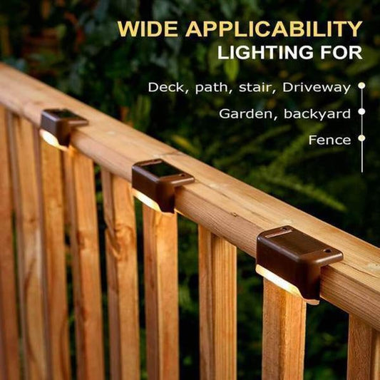 ☀️ 50% DE RÉDUCTION ! 🏡 Lampes Solaires Étanchers pour Terrasse – ABS – LED Blanc Chaud & Auto-Allumage for Extérieur