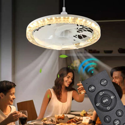 🎒🛌 PROMO FLASH 50% ! Ventilateur Lumineux Portable avec Col Réglable – 2-en-1, 4 Vitesses, 3 Niveaux Lumière, Télécommande, Silencieux, Idéal Chevet & Dortoir 🚐🌌