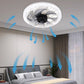 🎒🛌 PROMO FLASH 50% ! Ventilateur Lumineux Portable avec Col Réglable – 2-en-1, 4 Vitesses, 3 Niveaux Lumière, Télécommande, Silencieux, Idéal Chevet & Dortoir 🚐🌌