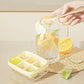 💐🧊 PROMO LIMITÉE 50% ! Mini-Bac à Glaçons Réutilisable 6 Cases – Fermeture Rapide, Sans BPA, Démoulage Facile, Silicone Alimentaire, Compact pour Petit Congélateur 🌱