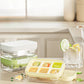 💐🧊 PROMO LIMITÉE 50% ! Mini-Bac à Glaçons Réutilisable 6 Cases – Fermeture Rapide, Sans BPA, Démoulage Facile, Silicone Alimentaire, Compact pour Petit Congélateur 🌱
