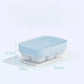 💐🧊 PROMO LIMITÉE 50% ! Mini-Bac à Glaçons Réutilisable 6 Cases – Fermeture Rapide, Sans BPA, Démoulage Facile, Silicone Alimentaire, Compact pour Petit Congélateur 🌱