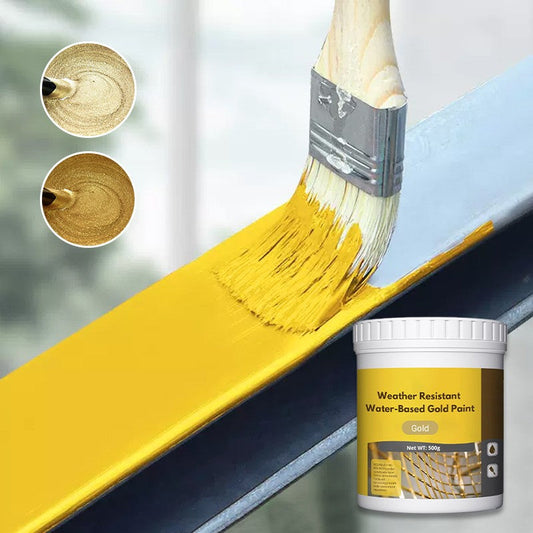 ⏳50% off💛Weather Resistant Water-based Gold Paint💛