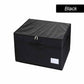 ⏳ -50% ! 🔍 Organisateur de Chaussures avec Séparateurs Réglables – Tissu Oxford – 45 L – 16 Compartiments – Couvercle Transparent – Gris/Noir 👟