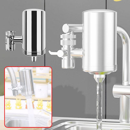 🛒 -50% ! 💧 Purificateur d’Eau à Robinet – Inox 304 – Filtre 6 Étapes – 1200 L – Installation Facile Sans Outil – Eau Potable Directe 🚰