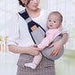 ⏰ -50% ! 🔥 Porte-Bébé Léger – Coton Premium + Maille 3D Respirante – 0–36 Mois – 20 kg – 4 Positions de Portage – Vert/Rose/Gris 👶
