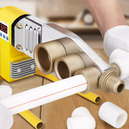 🔧 PROMO LIMITÉE -50% ! 🔥 Soudeuse Tuyaux Plastique Multifonction – PP-R, PE, PB, Chauffe Rapide, Têtes Interchangeables, Affichage Numérique · 220V · 600W–1000W ✨