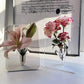 🏺💥 PROMO FLASH 50% ! Vase Cadre Acrylique Moderne – Design Nordique, Transparent, 20x15cm, Léger & Résistant, Idéal Décoration Maison & Mariage ✨