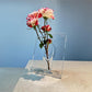 🏺💥 PROMO FLASH 50% ! Vase Cadre Acrylique Moderne – Design Nordique, Transparent, 20x15cm, Léger & Résistant, Idéal Décoration Maison & Mariage ✨