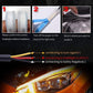 🚗 PROMO FLASH : 50% DE RÉDUCTION ! Bande LED à Flux Dynamique Bi-Couleur – Étanche 30 cm, 12V – 1 Paire for Style Auto Unique ✨