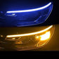 🚗 PROMO FLASH : 50% DE RÉDUCTION ! Bande LED à Flux Dynamique Bi-Couleur – Étanche 30 cm, 12V – 1 Paire for Style Auto Unique ✨