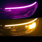 🚗 PROMO FLASH : 50% DE RÉDUCTION ! Bande LED à Flux Dynamique Bi-Couleur – Étanche 30 cm, 12V – 1 Paire for Style Auto Unique ✨
