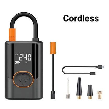 🔥【1° Más Vendido】🚗🔥Inflador de neumáticos portátil multifuncional con luz