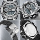 🔥 -50% ! ⌚ Montre de Sport Lumineuse Imperméable pour Homme – Alliage Zinc + ABS – 50 m – Chrono/Alarme/Date – 6 Coloris – Noir/Vert/Bleu/Argenté/Doré/Rouge 🏊