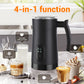 ☕ PROMO FLASH : 50% DE RÉDUCTION ! Mousseur à Lait 4-en-1 350 ml – Mousse Chaude Dense, Aérée ou Froide & Chauffe-Lait, Acier Inoxydable 304 for un Café de Barista à la Maison ✨🥛