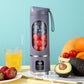 💎✨ PROMO FLASH 50% ! Mixeur/Batteur Sans Fil Portable 450ml – 50W, Lames Inox, Affichage Numérique, Double Couvercle, Parfait pour Smoothies & Jus Frais 🍹