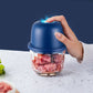 🔥SOLDE FLASH -50%🔥 Hachoir Électrique Multifonction Mini Sans Fil – 4 Lames Inox, USB Rechargeable, pour Légumes, Viande, Ail, Nourriture Bébé