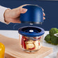 🔥SOLDE FLASH -50%🔥 Hachoir Électrique Multifonction Mini Sans Fil – 4 Lames Inox, USB Rechargeable, pour Légumes, Viande, Ail, Nourriture Bébé