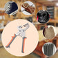 🛠️🔥 PROMO FLASH 50% ! Kit Complet Pince à Oeillets Pro – Pour Bâches, Toile, Cuir, avec Oeillets Inclus, Installation Facile 🔩