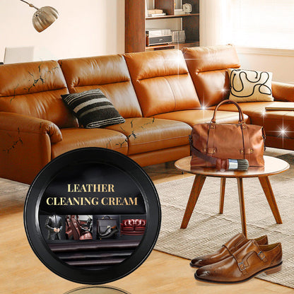 🧴 PROMO FLASH : 50% DE RÉDUCTION ! ✨ Crème Nettoyante & Entretien Cuir – Nettoie, Nourrit & Protège – 330 g for Chaussures, Sacs & Meubles ✨