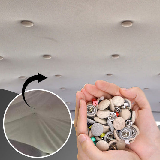 🚗 PROMO FLASH : 50% DE RÉDUCTION ! Kit de Réparation de Garniture de Toit – Boutons Pression Anti-Rouille & Vis Courtes Sans Dommages, Installation Complète DIY for un Ciel de Toit Comme Neuf ✨🛠️